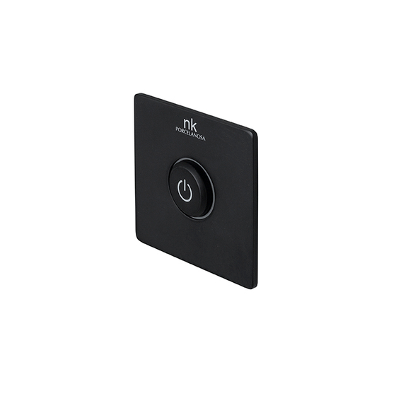 100284630 Noken Touch&Feel Black Запорный клапан, 1 режим, 26,5 л/мин, черный