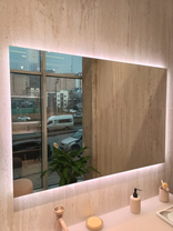 Зеркало Oasis Dali Ful 1210х800x25 мм (0DAFSP080121) светодиодная подсветка с 4-х сторон, без выкл.