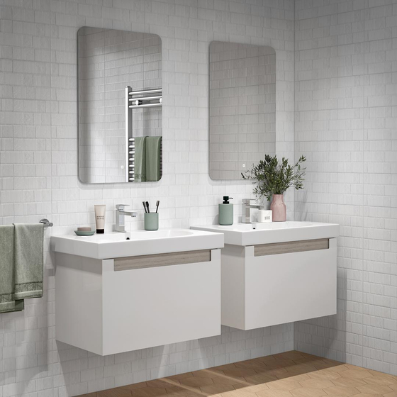 60166 Бьянка белый матовый антик Kerama Marazzi 20х60