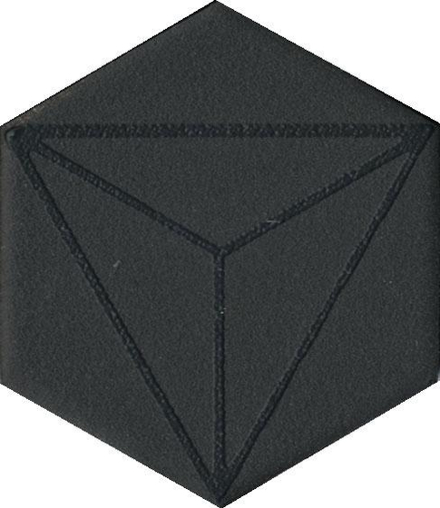 OS/B241/63001 Декор Агуста черный Kerama Marazzi 5,2х6