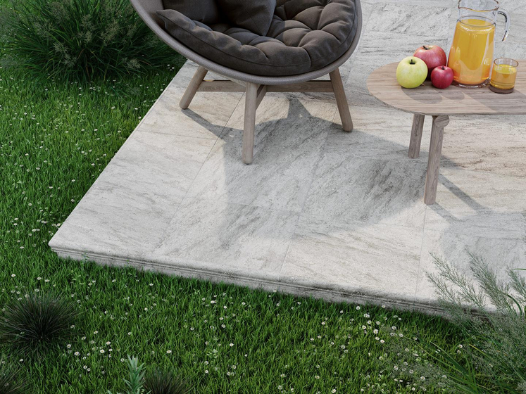 SG158700N/GR/AN Терраса ступень угловая серая противоскользящая Kerama Marazzi 30x30