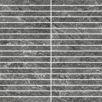 Magma Graphite Mosaico Strip мозаика Italon