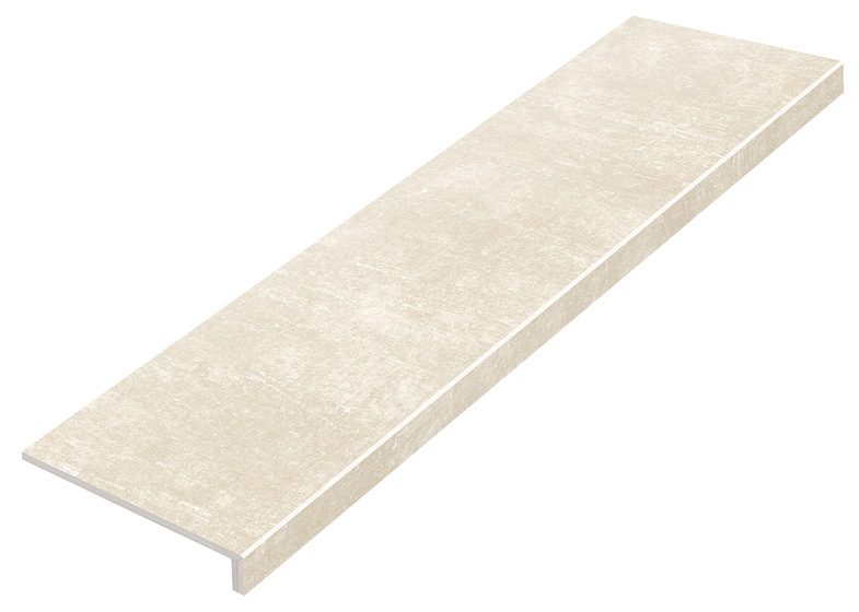 Ступень LUX Граните Стоун Цемент Светлый Беж SR Структурная 32х120