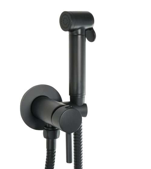 Гигиенический душ JTP Rod Matt Black, WJ 6507755 MB