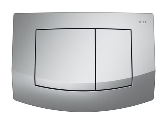 9240225 TECE Ambia Панель смыва унитаза, материал пластик, цвет панели хром матовый