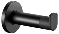14911 370000 Keuco Plan Black Selection Крючок для полотенца, с упором для дверцы, черный матовый