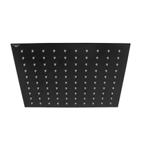 100323239 Noken Square Верхний душ с шаровым соединением, 30х30 см, черный