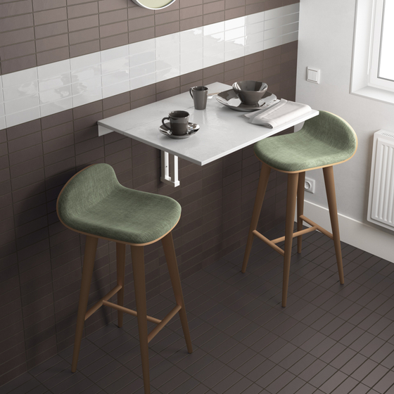 Fango Blanc Gloss плитка Equipe 5х15