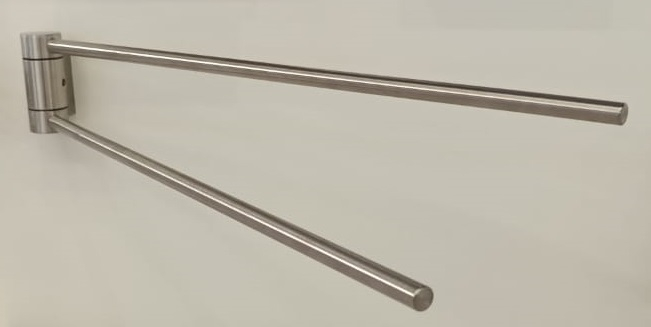 Полотенцедержатель 2й поворотный Keuco Plan Inox 14918 070000