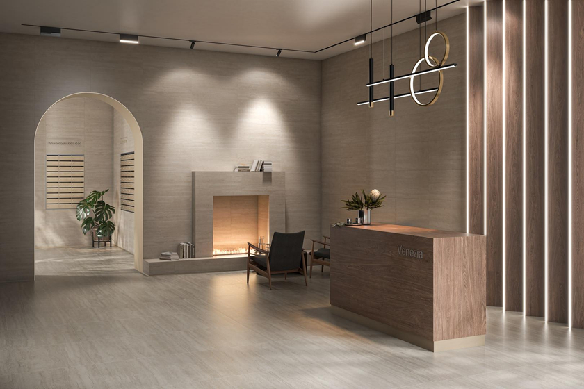 48003R Сан-Марко бежевый матовый обрезной Kerama Marazzi 40x80