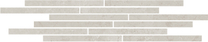 T025/11206 Декор Карму мозаичный серый светлый матовый Kerama Marazzi 15х75