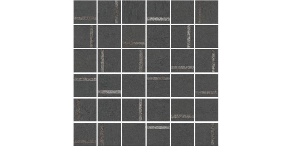 SG640520/MM Декор Гварди 2 мозаичный антрацит матовый обрезной Kerama Marazzi 30x30