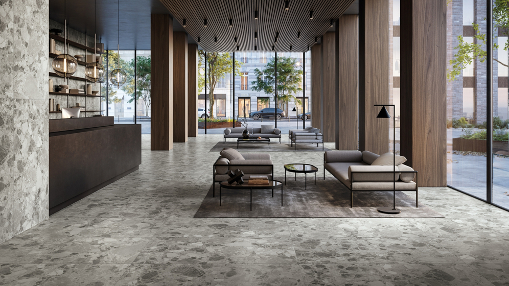 Continuum Stone Grey керамогранит Italon 80x160