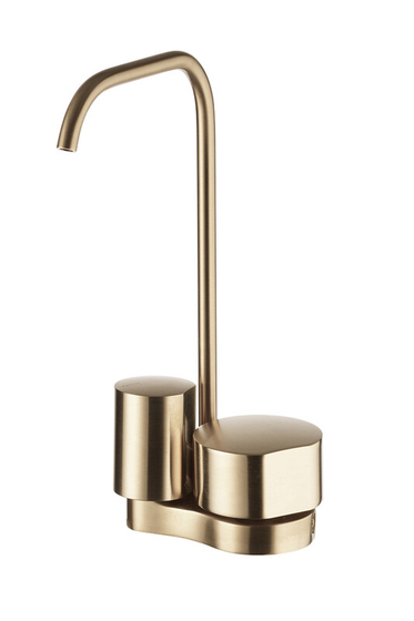 F3171ASN SO Смеситель для раковины, двухкомандный, поворотный излив, (ручки отдельно), Brushed Nickel