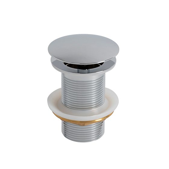 100312782 Noken Открытый донный клапан без перелива, хром