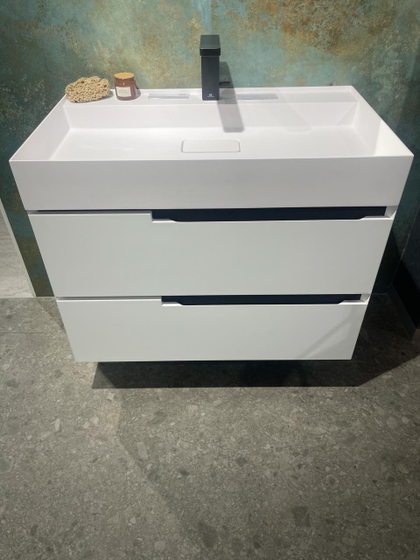 Тумба с раковиной Oasis Profilo 858х660x515 мм