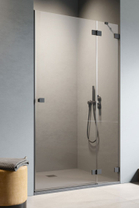 Душевое ограждение Essenza Pro Black DWJ, 150х200 см,нестандарт, черная фурнитура