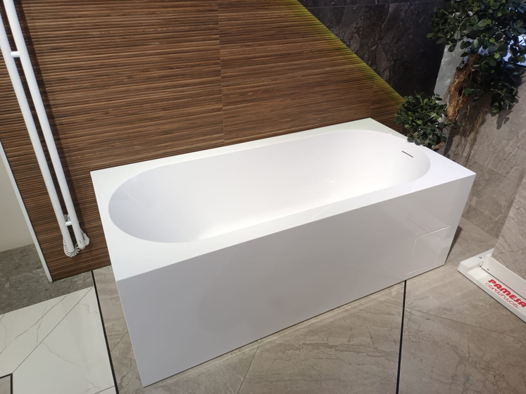 Ванна Salini Ornella KIT 170х80x60 Sapirit, глянцевая (экран No1+люк стандарт, экран No2 + экран No3) белая 102414G