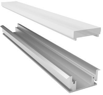 Pro-Light Alum Anod PLATA профиль для LED аллюм 11х26.7 mm Butech