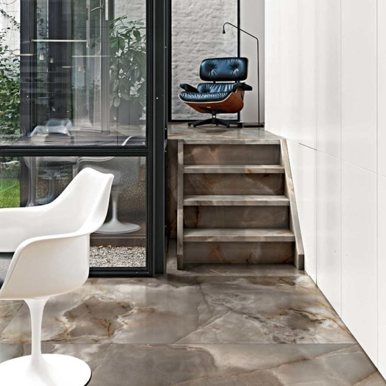 Reves De Rex Choco Glossy керамогранит  Rex