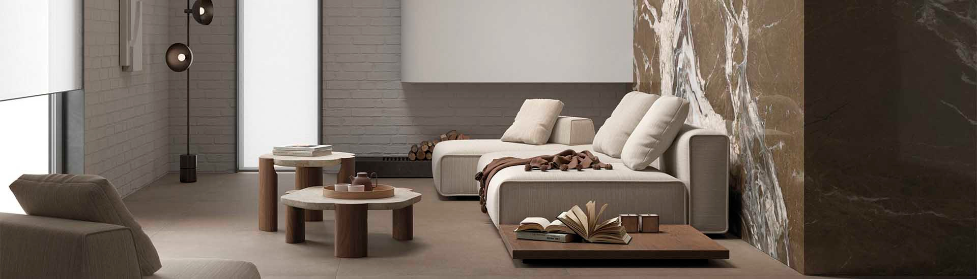 Brown Fusion 6 mm керамогранит Maxfine 150х300