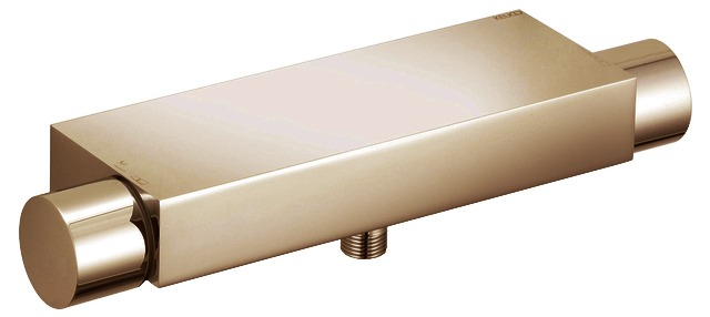 Смеситель для душа Keuco Edition 11, термостат, Бронза шлифованная, 51126 030100