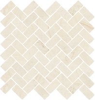 Room Stone White Mosaico Cross мозаика Italon