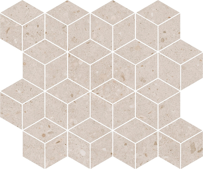 T017/14054 Декор Риккарди мозаичный бежевый матовый Kerama Marazzi 45х37,5