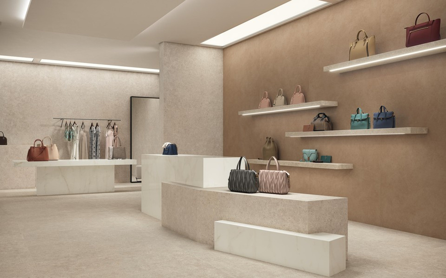 Boost Stone Ivory керамогранит Atlas Concorde 60x120