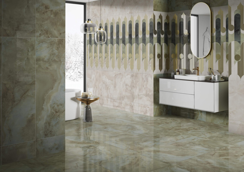 SG642302R Джардини зеленый обрезной лаппатированный Kerama Marazzi 60x60