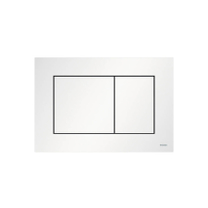 9240417 TECE Now Панель смыва для системы двойного смыва, материал пластик, цвет панели белый матовый