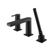 100271603 Noken Urban Внешняя часть смесителя на борт ванны, черный