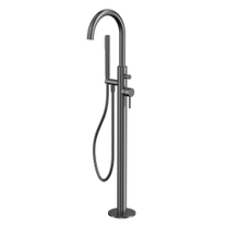 Смеситель для ванны отдельностоящий WHITECROSS Y Y1233GM (оружейная сталь)