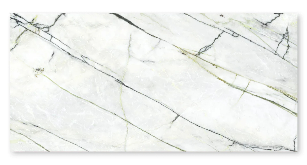 Calacatta Green Silk керамогранит XLight Urbatek 6mm 120x250