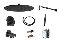 100301166 Noken Rondo Комплект для душа с термостатом, черный