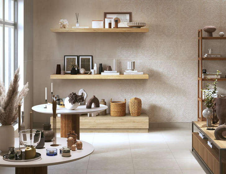 SG647420R Монсеррат бежевый светлый натуральный обрезной Kerama Marazzi 60x60