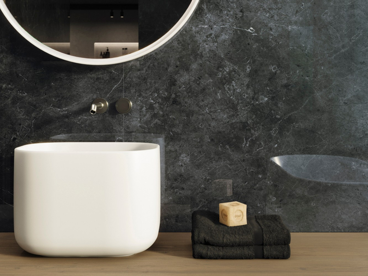 Nero Velluto Polished керамогранит 6 мм Xlight 120х270