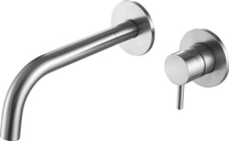 Смеситель для раковины JTP Rod Brushed Nickel, с внутренними элементами WJ 8501800 BN