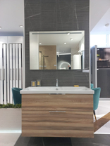 Тумба Burgbad Eqio 1003*616*490 с раковиной керам.SEYQ103 Frassino Cappucino