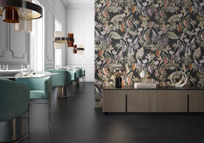 Essenza Nero керамогранит Pamesa 60x120