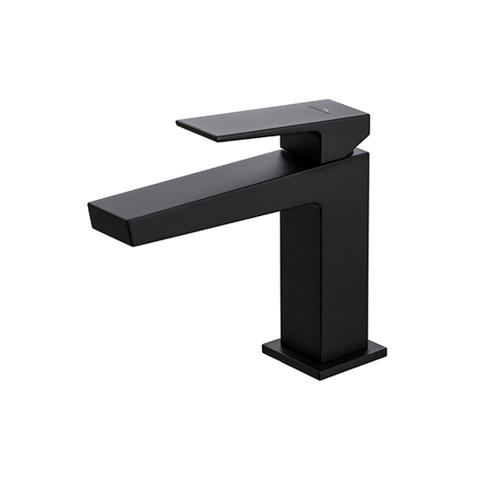 100264003 Noken Square Смеситель для раковины, с донным клапаном, черный