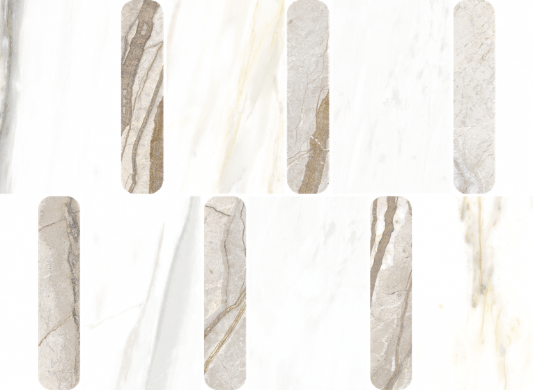 Stellaris Ivory Mosaico Argan Lux 36.8х26.9 мозайка Italon