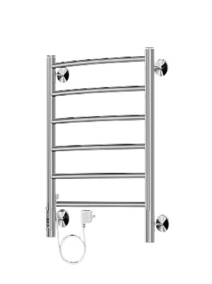 Полотенцесушитель Классик П6 450х650 электро ( new встроен диммер СЛЕВА) RAL 9003 матовый белый)