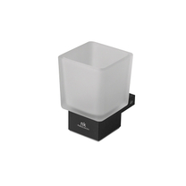 Cтакан настенный Noken Urban C, черный, 100211367