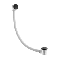 Слив-перелив для ванны JTP Matt Black, WJ 8500080 MB